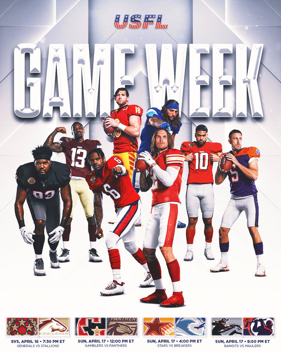 UFLonFOX's tweet photo. 🗣 IT'S GAME WEEK

RT if you can't wait for kickoff this weekend 🙌 https://t.co/YUIKq6rtf7