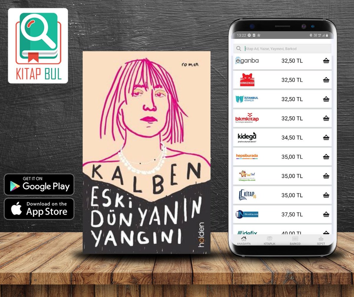 kitapbulapp's tweet photo. Eski Dünyanın Yangını
Kalben - Holden Kitap
.
Kitap Bul uygulaması ile en uygun fiyatın nerede olduğunu öğrenin.
.
#kitapbul @kalbenben @holdenkitap #kitap https://t.co/Pbf3f1X2Vm