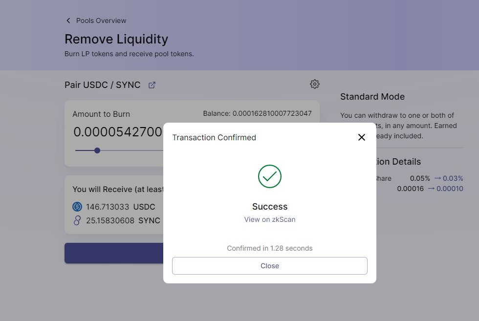 Luckghc's tweet photo. I have tried! very easy to use, fast and smooth.               #L222 #zksync #ZKRollups #Ethereum #DEX #exchange #DeFi #Testnet https://t.co/aQKmvzaCC7