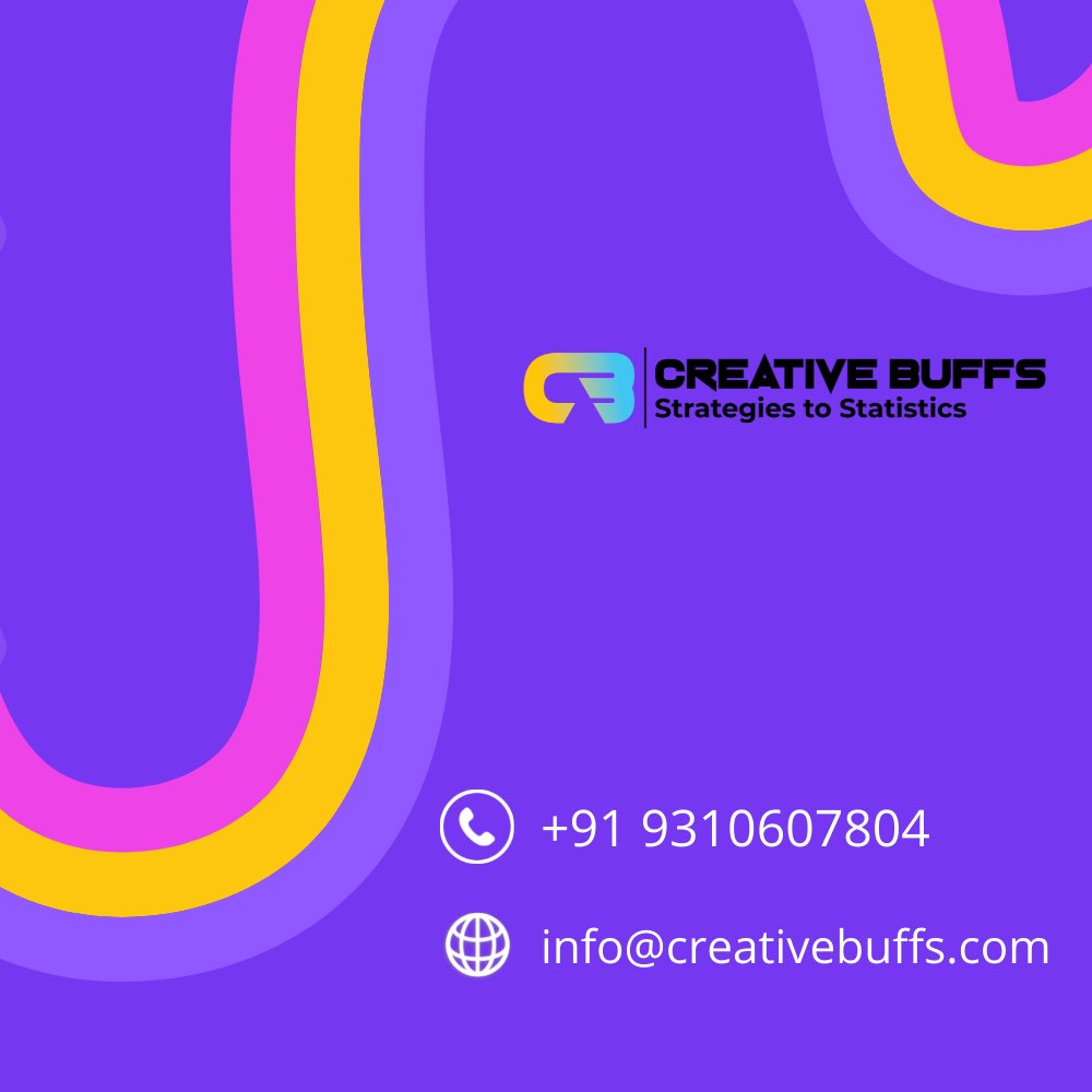creativebuffs's tweet photo. We are offering the best Digital Marketing Services. So what are you waiting for?
𝑶𝒖𝒓 𝒍𝒊𝒔𝒕 𝒐𝒇 𝒔𝒆𝒓𝒗𝒊𝒄𝒆𝒔 𝒊𝒏𝒄𝒍𝒖𝒅𝒆:
✔SEO ( Search Engine Optimization )
✔SMO ( Social Media Optimization )
And many more.
#digitalmarketingcompany
#digitalmarketing https://t.co/3mK1XjV2d0