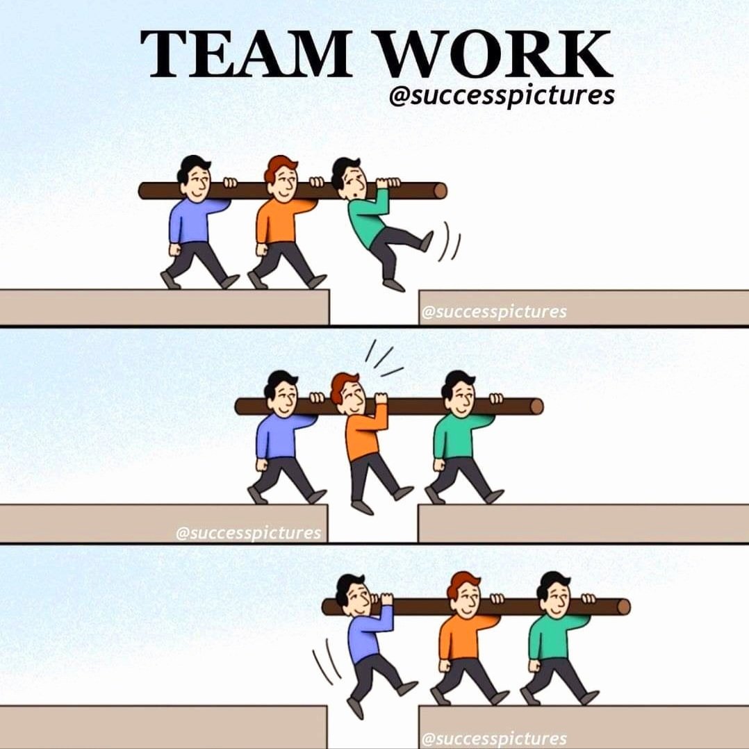 The TEAM above any individual or self