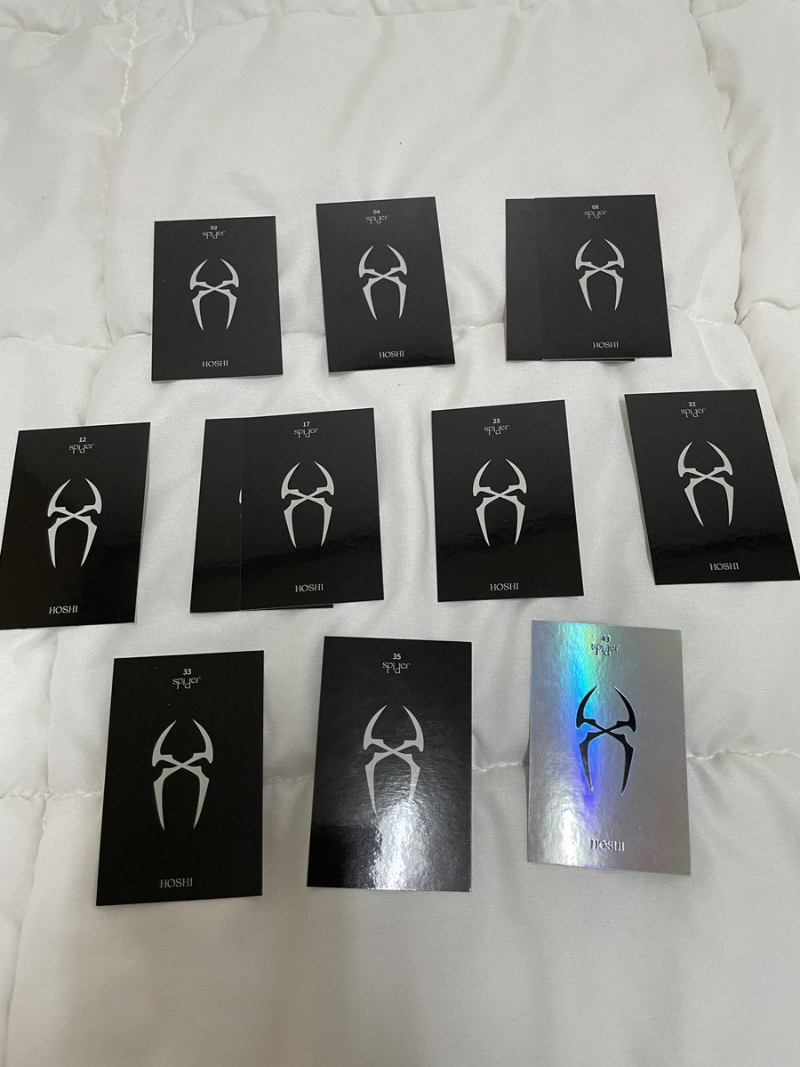 likecastella's tweet photo. trading card ทดก.🌷
โฮชิ สไปเดอร์ hoshi spider
12ea. - 480thb.

no.2 4 8 12 17 25 32 33 35 spe. 43
*บางใบมีตำหนิจากการผลิต

ไม่แยกขาย
ไม่รวมส่งกลับไทย (รายละเอียดส่งกลับแจ้งในdm)
#ตลาดนัดสวนแครอท https://t.co/4euu57axLw