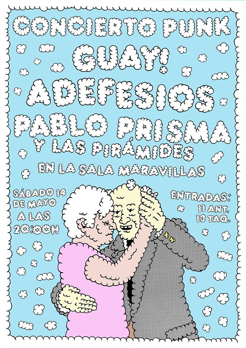 pppiramides's tweet photo. El 14 de mayo tocamos Guay!, Adefesios y yo en Maravillas. Apúntense, que será una velada bien divertida. Entradas en: https://t.co/ZsycUPQIzh https://t.co/WGpWO2Zrep