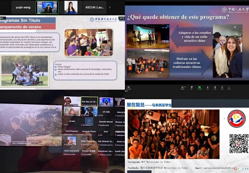 CLECOfficial's tweet photo. #CLECProgram
Chinese Testing International (#CTI) just concluded its serial lectures on #HSK Study in China for nearly 4,000 students coming from the Americas, and the lectures have received great support from well-known universities in China, such as @PKU1898 & @Tsinghua_Uni. https://t.co/KMXxvswqNN
