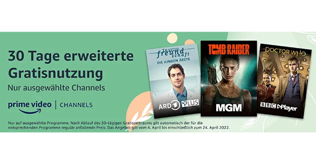 firetvblog's tweet image. Exklusive Pay-TV-Inhalte für lau: Amazon Prime Channels wie #MGM und #BBCPlayer einfach 30 Tage lang gratis testen 📺 firetv-blog.de/pay-tv-inhalte…