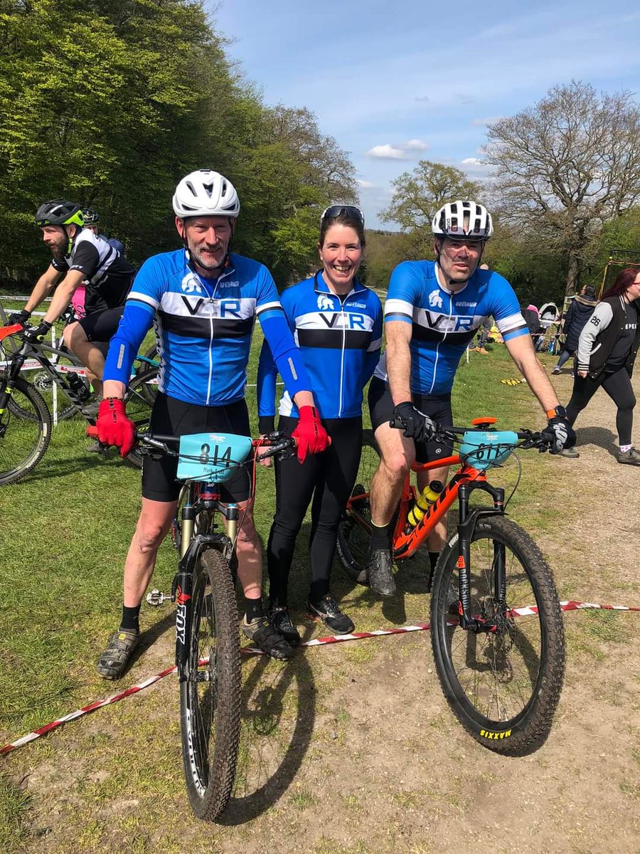 VCR do OffRoad. Well done to Wendy, Stu and Mark at the 1st Travers OffRoad series races. A lot of fun with some great single track. #WeAreVCR #MBSkills #SingleTrackFun