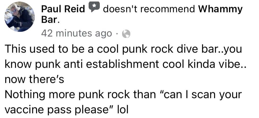 I’ve seen a lot of things in my time, but it’s a first for commercial landlord negging his tenant who are doing their best to keep our community safe