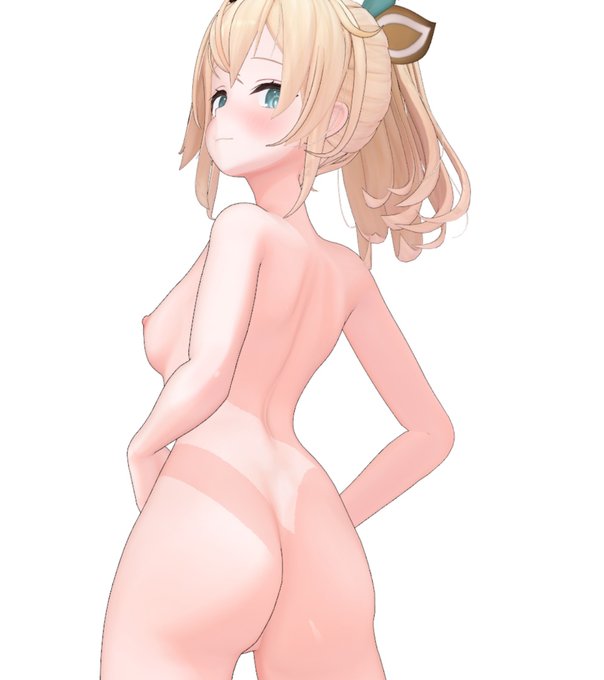 ・チャキ丸作成
・細かな調整等
背中の線を消してみました～🤗
こっちの方がセクシーかな
今回身体にある程度影をいれてみましたが
顎の影、腕を上げたり、太ももがこちらに向いた時に違和感もですますね
どこまで影入れるかは悩み所ですね～🤔 