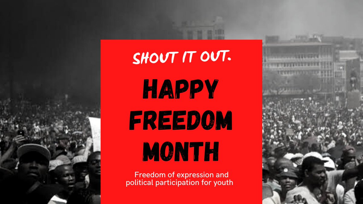 YouthLabZA's tweet photo. According to the Mail & Guardian, the majority of youth participation happens outside the formal processes of government as seen with #Fallist movements from 2015. This Freedom Month, weโll be looking at different forms of political expression as led by youth. #FreedomMonth ๐ฟ๐ฆ https://t.co/uL0Mfzz5YC