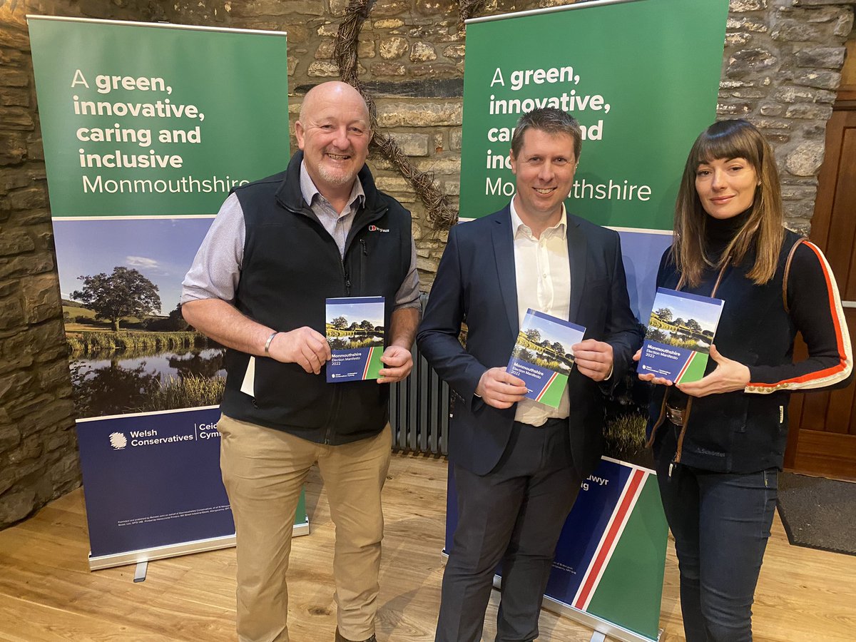 PeterFox61's tweet image. A real pleasure to join @RichardJohnRJ, @SaraLlanover &amp;amp; candidates for the launch of the @MonmouthCA election campaign.

The Conservative-run @Monmouthshire has a track record of delivering, despite being the lowest funded council in #Wales.

Do vote @welshconserv on May 5th.
