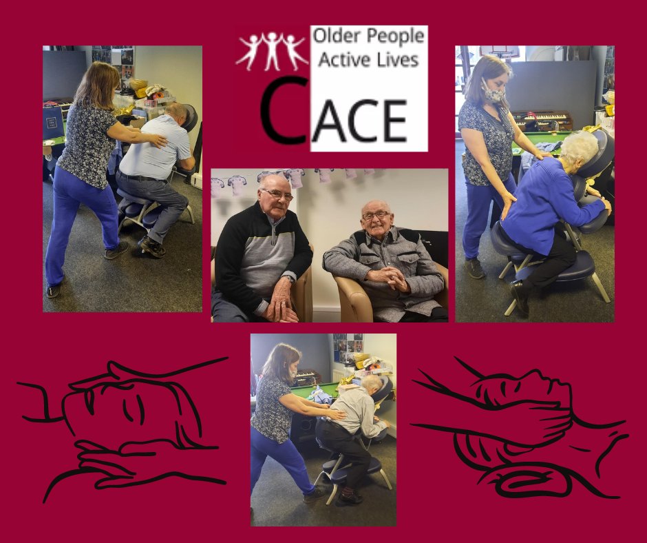 Positive post - a nice post from our 'Energetic Elderly' sessions.
Here we have Sandra delivering massages as a treat following 6 weeks of all enegetic activities💆‍♀️
We will continue to incorporate more exercise and energetic activities into our groups moving forwards 💃🏋️‍♀️🍏