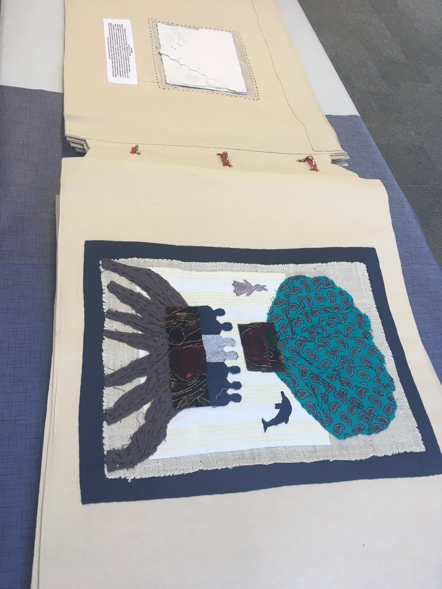 ThreadsWar's tweet photo. At #PSA22 over the next few days? Pop by the Art of Politics exhibition hall to see ‘Letters to Arpilleristas: Threads of Home’ @uniyorkpolitics https://t.co/fX3uLdcPHN