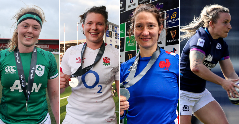 Womens6Nations's tweet photo. Vote for your #TikTokW6N Player of the Round! 

🔘 MONAGHAN, @IrishRugby 
🔘 TRÉMOULIÈRE, @FranceRugby 
🔘 WARD, @EnglandRugby 
🔘 ROLLIE, @Scotlandteam