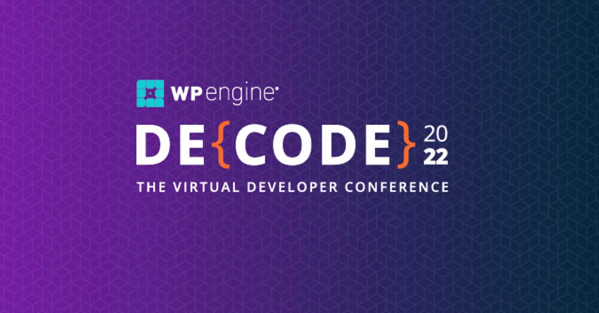 We are excited to announce that Illustrate Digital will be sponsoring the <a href="/wpengine/">WP Engine</a> event called DE{CODE} on 21st April 2022 - read more: illustrate.digital/blog/wp-engine… #WordPress