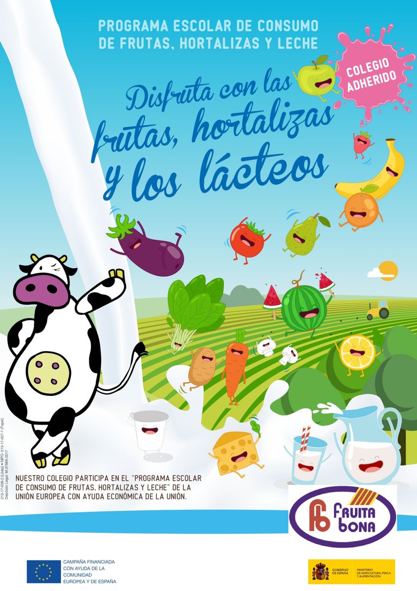 Com en cursos anteriors  al <a href="/CEIPSONPISA/">CEIP SON PISA</a>  des de Fruita Bona repartiran tots els alumnes i professors Fruites i sucs.
Cada dimarts a partir del 12 d’abril lliurarem als alumnes a l’hora del berenar una peça de fruita (poma, maduixa, albercoc o pera) o un de suc natural.