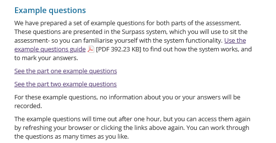ButtercupsTP's tweet photo. Preparing for the June #assessment? Note @TheGPhC have updated their example questions with the new Surpass online system functionality (and even some new questions!) Make sure you take some time to review: https://t.co/yNCqfz2GNX #foundationtrainee #traineepharmacist #pharmacy https://t.co/WDoo9uB92H