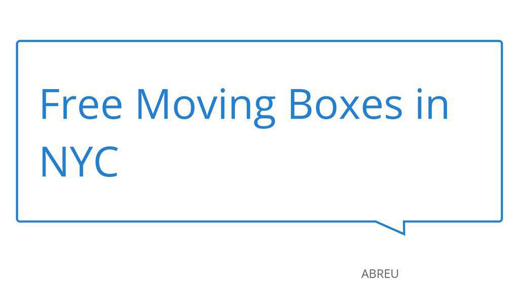 AbreuMovers's tweet image. Pro tip: If you're looking for empty boxes, try to visit yard sales later in the day when most of the things are sold.

Read the full article: Free Moving Boxes in NYC
▸ lttr.ai/uy0L

#FreeMovingBoxes #PackingTips #CategoriesPackingTips #LocalFreecycleGroups