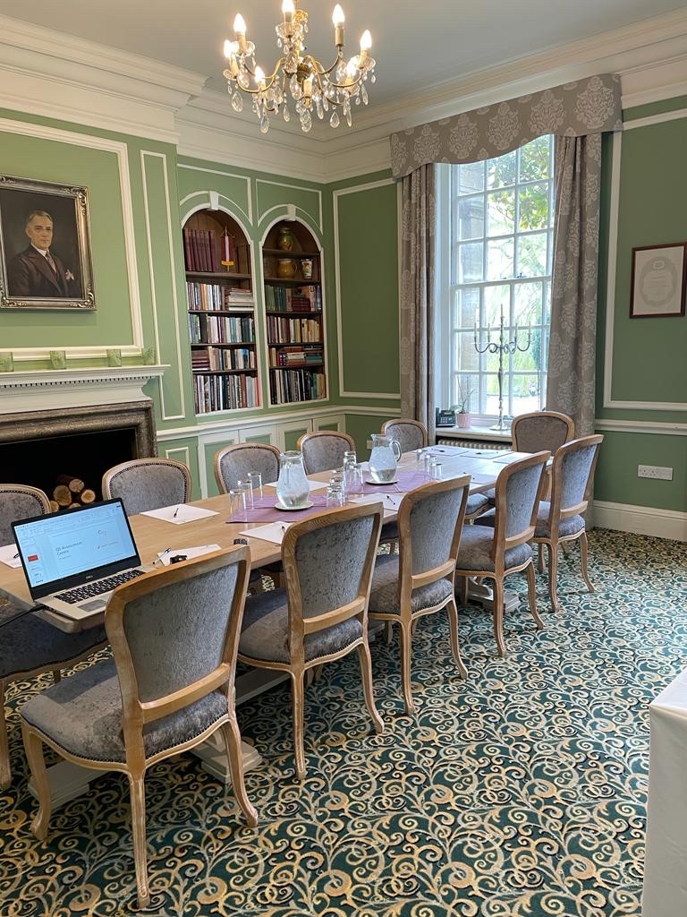 All set up and ready to meet our hopeful candidates competing to secure one of our Quantity Surveying apprenticeships. Thanks to our recruitment partners @legacystrategies for working with us to source a number of quality candidates.