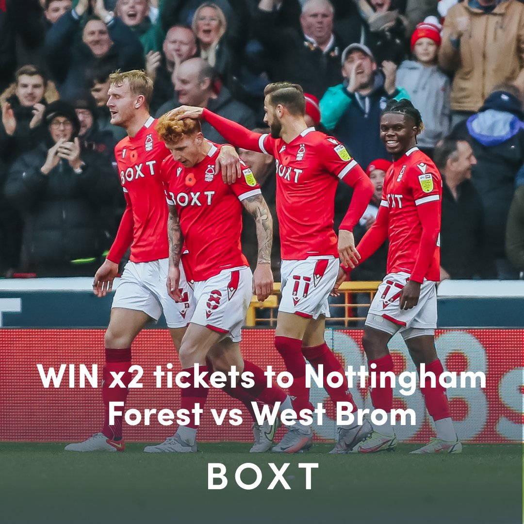 💥 COMPETITION 💥

We've got x4 pairs of tickets to give away for the upcoming <a href="/NFFC/">Nottingham Forest</a> vs West Brom fixture.

To enter ✅ Follow, retweet and tag a friend.

Competition ends 5pm on 13/04/22 and winners will be announced on Thursday #COYR #NFFC #nottinghamforest