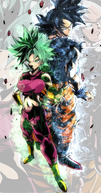 『ケフラ&amp;孫悟空』
#dragonball #ドラゴンボール #イラスト 