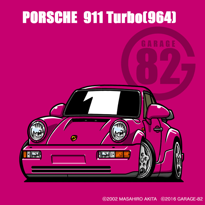 □本日のオススメ□ 『ポルシェ 911ターボ(964)』 当時、ピンクの