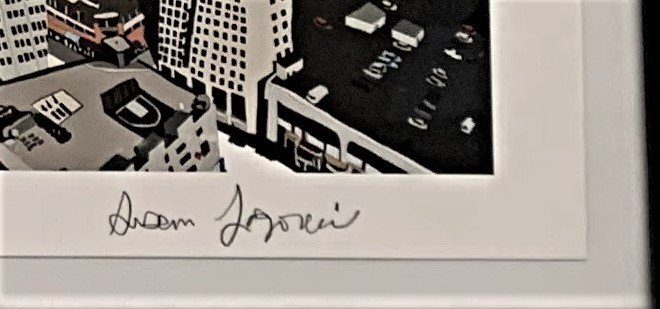 Hvem kan tyde signaturen på dette kunstværk? @twitterhjerne