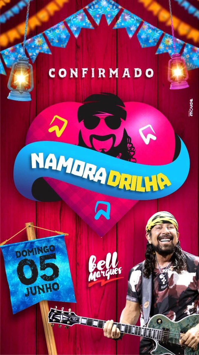 Namoradrilha's tweet photo. Marque na sua agenda #Namoradrilha do #Spazzio domingo 05 de junho na avenida @BellMarques https://t.co/LMCLq6qPR4