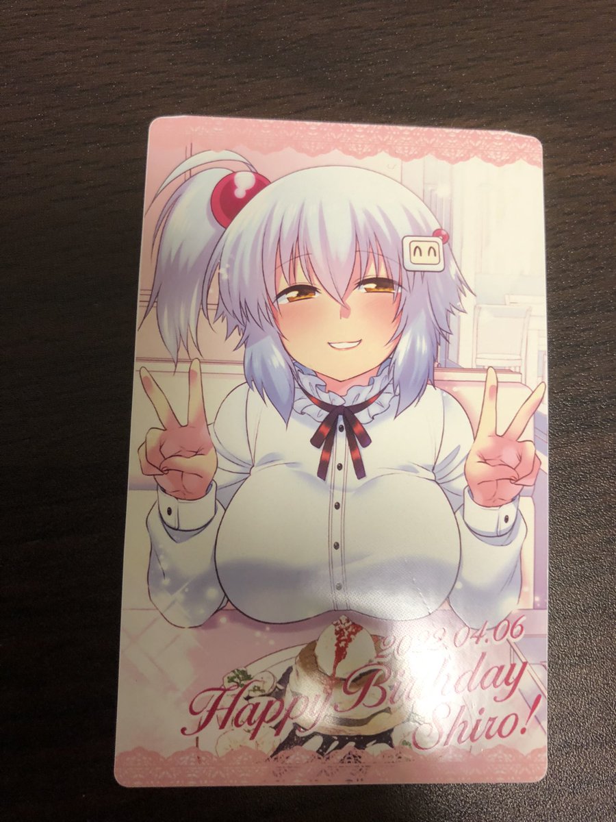 雛瀬あやさん(@4yaHns )のカードコネクトをプリントしてきました。

すごくかわいいです✨✨✨
裏面もとてもかわいいです!!✨✨✨ 