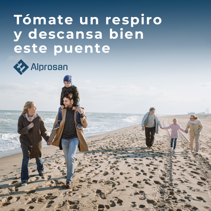 Alprosan_al's tweet photo. Hoy te recomendamos que te tomes un respiro y que descanses bien este puente. 

¡Nos vemos a la vuelta! https://t.co/QVvjnXRr5n