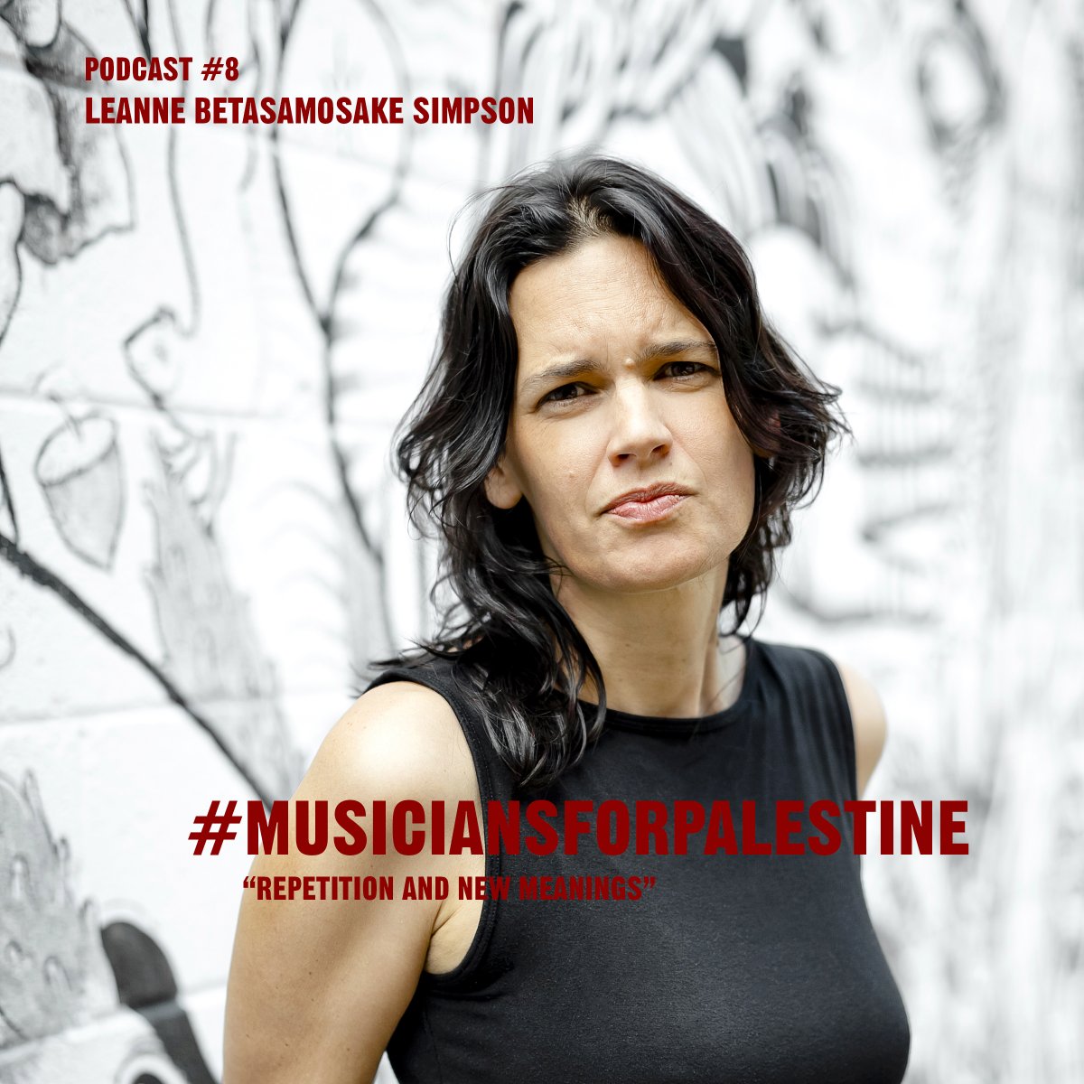 Today a new #MusiciansForPalestine podcast is out, with artist Leanne Betasamosake Simpson. // Interview by musician <a href="/jessielstein/">Jessie Stein</a>, sound editing <a href="/nicolas___jaar/">N</a>.  #FreePalestine soundcloud.com/musicians4pal/…