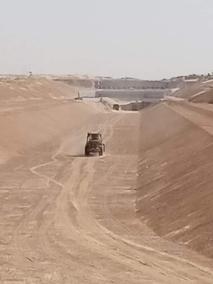 Egypt is digging a man-made river to pump recycled and treated wastewater into the desert to reclaim 3 million new acres, and transform them into productive agricultural land.