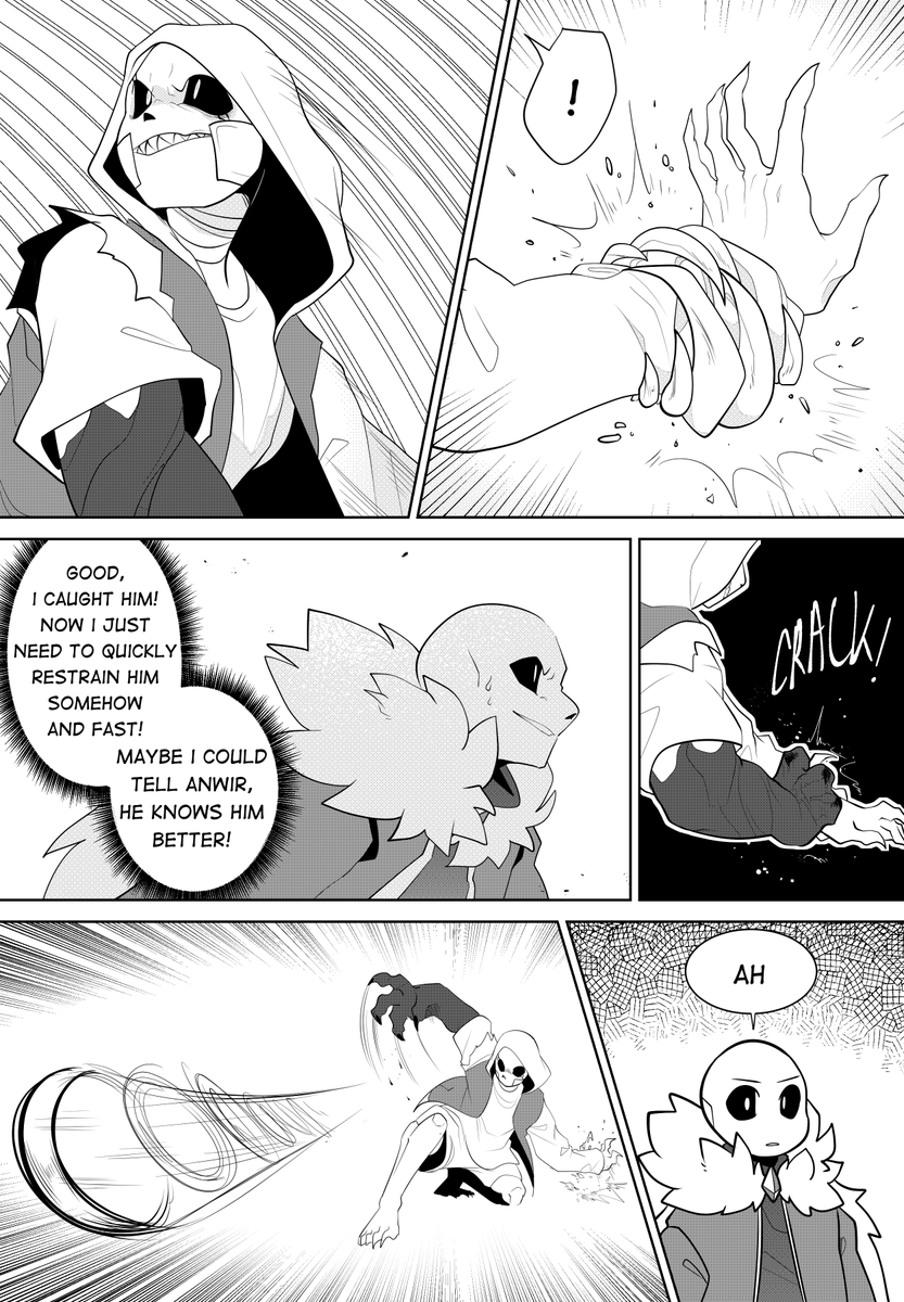 ClacyYe's tweet photo. Notale chapter 45, 46 #notale #ntc3 #Dezor #UndertaleAU #abysssans https://t.co/ytv3AfxHcT