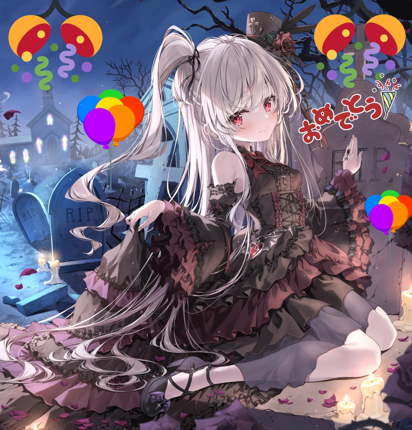 ADO13 カカオ・ランタン アクリルグラフ　厳選イラスト カカオランタン カカオポッド ゴーストちゃん コミケ99 イラスト
