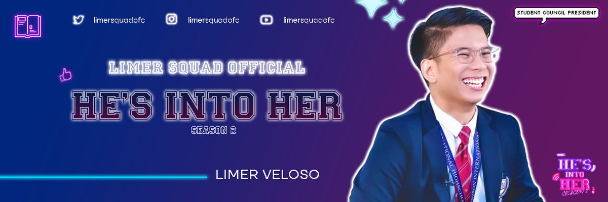 New era means new layout for our beloved official fanbase of <a href="/limerveloso/">Limer Veloso</a>! 💚 Thank you to the talented @httpxslash for making our new L.O 🤍 You are very appreciated and thank you for your support since then. 🙏

He's into Her, soon on IWANT TFC. ABANGAN! ❤️💙