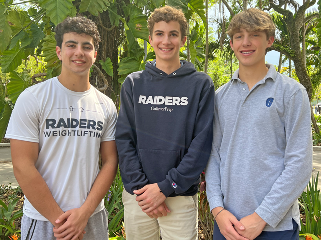 Meet the student leaders behind Gulliver's inaugural Fishing Tournament! Eli Paresky ‘24, Jackson Garfinkel ‘24, and David Lopez ‘24 explain why they came up with the event, and how you can get involved. Read more on these students, and get your ticket at gulliver.life/fishing!