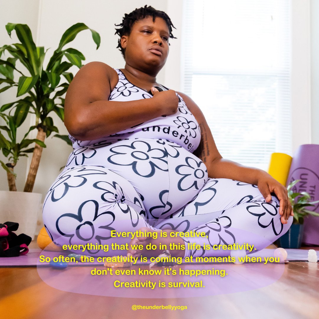 ubyogastudio's tweet image. CREATIVITY IS SURVIVAL 🌊✨ grab your journal and explore what it means to be creative every day in today&apos;s new class: RETHINK CREATIVITY: browse.theunderbelly.com/the-water-trac…