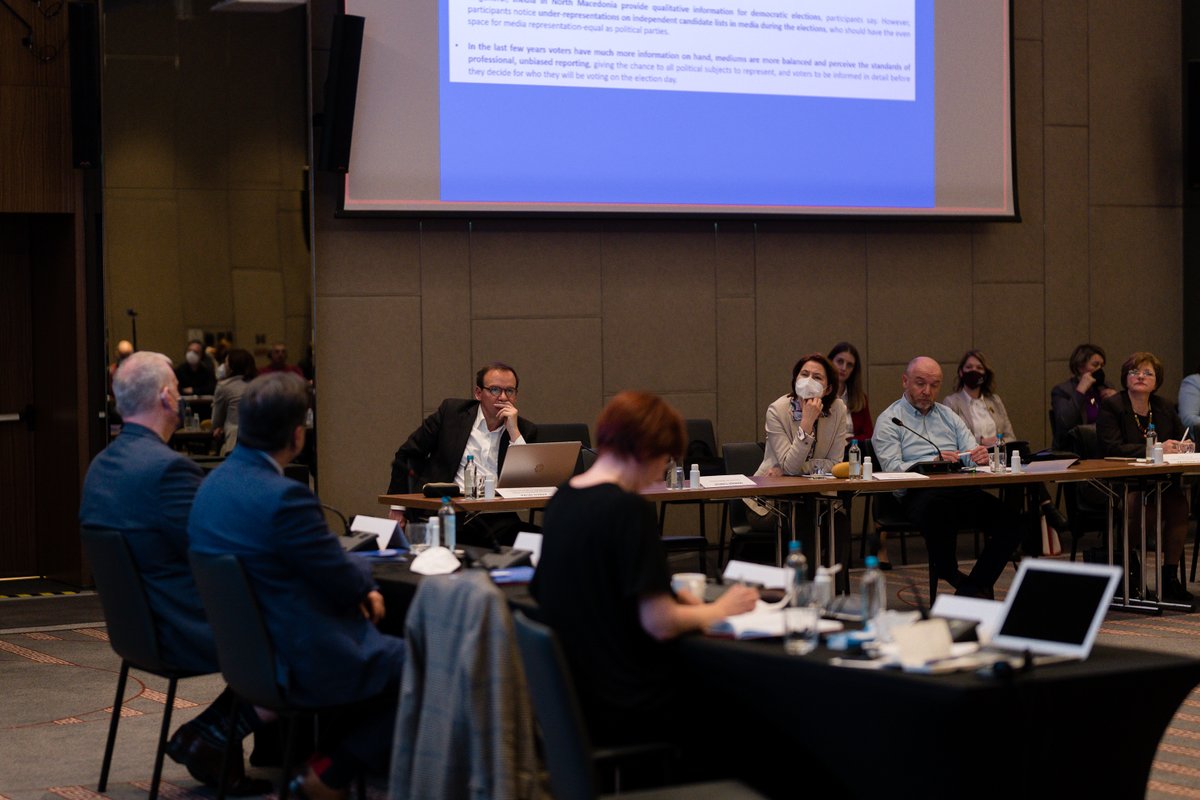 ArbenMukaTr's tweet photo. The conference “Integrity of elections in the new information environment” organized by The International Foundation for Electoral Systems, IFES, Office, in collaboration with USAID and Agency for Audio and Audiovisual Media Services in North Macedonia
5-6, April 2022, Skopje, NM https://t.co/K2UjIcdkCH
