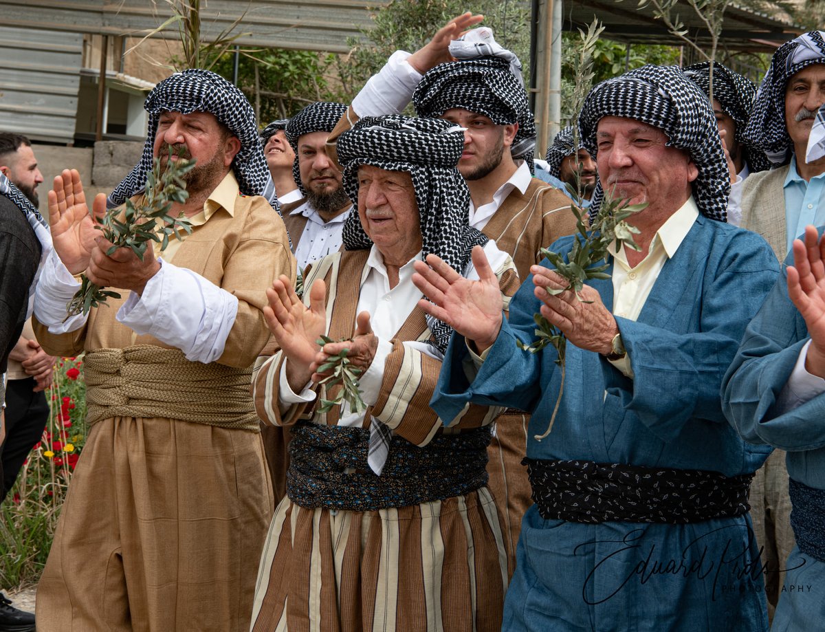 AssyrianPolicy's tweet photo. Reminder: Assyrians in Iraq upholding traditions central to their cultural and religious identities is a testament to Assyrian resilience in the face of mass atrocities and injustice—not a sign of prosperity and equality for Assyrians in the country.

Photos by Eduard Pröls. https://t.co/tYXEQtofcs