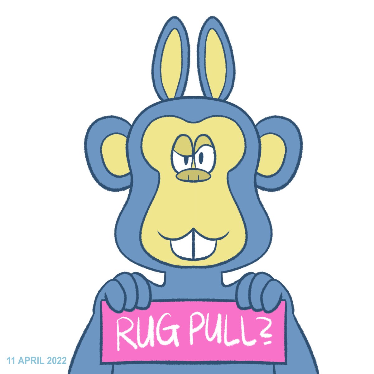 11 April 2022: Investors lose $20.7 Million in Bored Bunny Rug Pull.
cryptoslate.com/investors-lose…

opensea.io/assets/0x495f9…

#nftcommunity #nftcomics #ethboy #ethboy_story