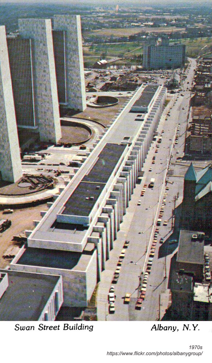 albanymuskrat's tweet photo. Interesting photo of construction Empire State Plaza #Albany. Probably about 1973. https://t.co/I8oo5rCP6X