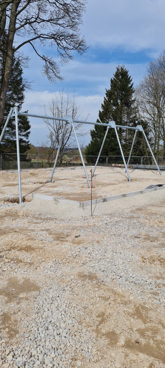 guypeter56's tweet photo. Swing Bay has been fitted at cookridge play looking good https://t.co/Ty7zMlWt9P