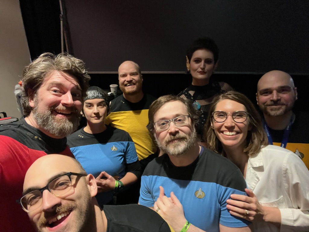 Improvised Star Trek tweet media