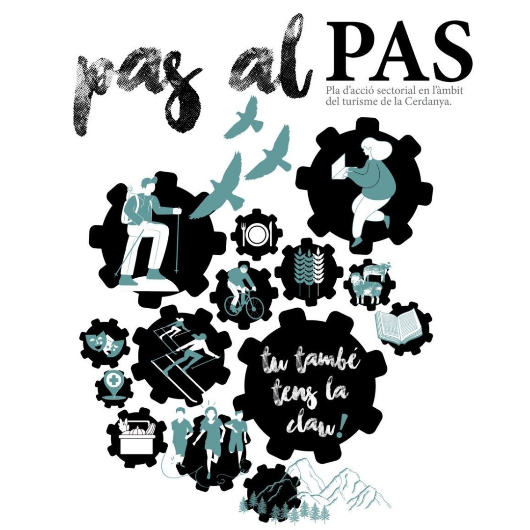 TurismeCerdanya's tweet photo. Turisme Cerdanya volem donar #pasalPAS, és per això que aviat crearem l’òrgan de governança en el que hi son representats els portaveus escollits de cada un dels 5 eixos estratègics, el cercle polític i cercle tècnic.
Ben aviat més notícies!
#TurismeCerdanya https://t.co/x5nxDlRV5Q