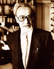AuschwitzMuseum's tweet photo. 11 April 1987 | Primo Levi passed away. He was an Italian Jewish writer &amp; chemist. From 26 February 1944 a prisoner of the German Nazi #Auschwitz camp no. 174517. 
In September 1947 he published his book "If this is a man". #poetry #history #OnThisDay #PrimoLevi https://t.co/OoTXkw8Pyh