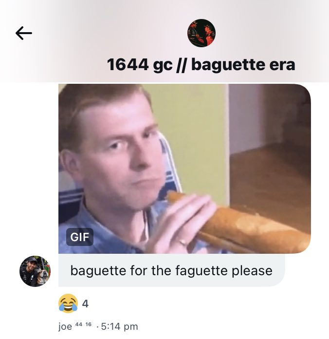 1644OOC's tweet photo. baguette era https://t.co/KE8WZ3LRj1