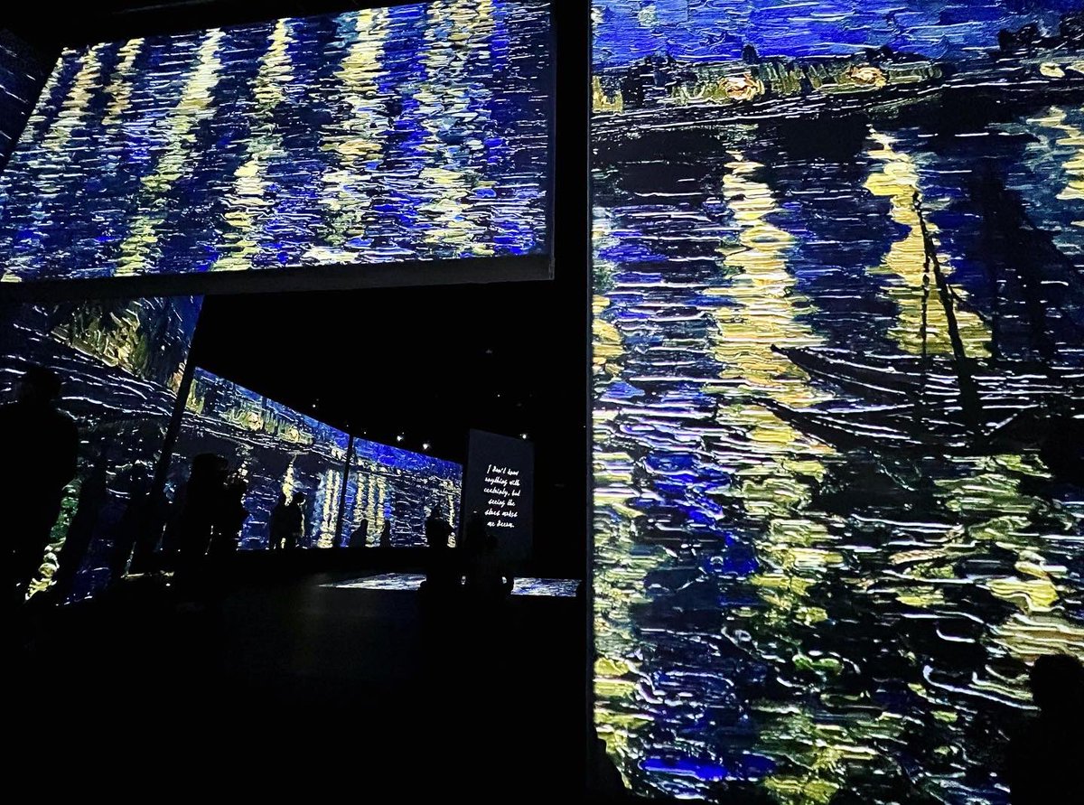 sirinbryson's tweet photo. Had to visit @VanGoghAliveUK at first opportunity 🥰 #vangoghaliveedinburgh https://t.co/XrZ1M5FULs