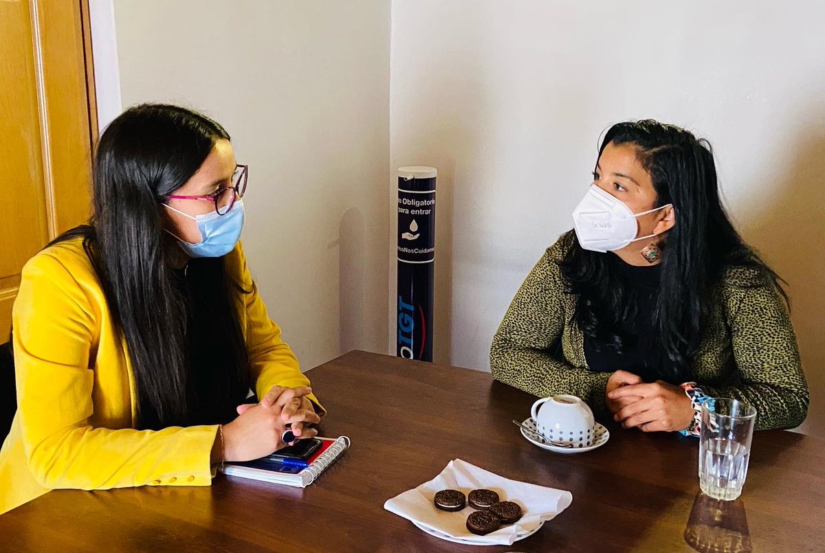 Llegamos hasta el Centro de la Mujer 🙎🏽‍♀️💜en San Carlos, donde saludamos a los y las funcionarias que desempeñan una importantísima labor en cinco comunas de la Región de Ñuble: San Carlos, San Nicolás, San Fabián, Ninhue y Ñiquén. 

#Ñuble #CentroDeLaMujer #ViolenciaDeGénero