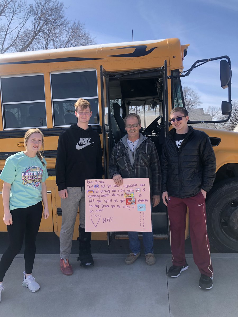 DC_Scouts's tweet photo. A huge thank you to our transportation director and our bus drivers for going the extra mile to ensure our students get to and from school and activities in all types of weather conditions throughout the year! #appreciateyou #ScoutPower https://t.co/zsf4liExMK