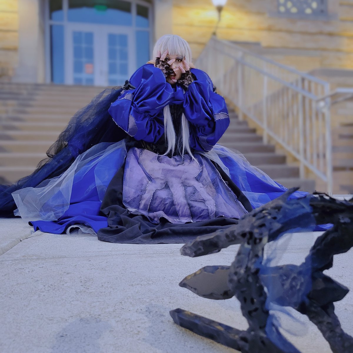 itssosavy's tweet photo. "Look at her face! I think she's going to cry!"

Seladon ~ The Dark Crystal: Age of Resistance
Cosplay made and modeled by me
Photo by my bestie Hita

#cosplay #cosplayer #darkcrystal #darkcrystalcosplay #seladon #seladoncosplay #allmaudra #allmaudraseladon #jimhenson https://t.co/21E2vGH9Qx