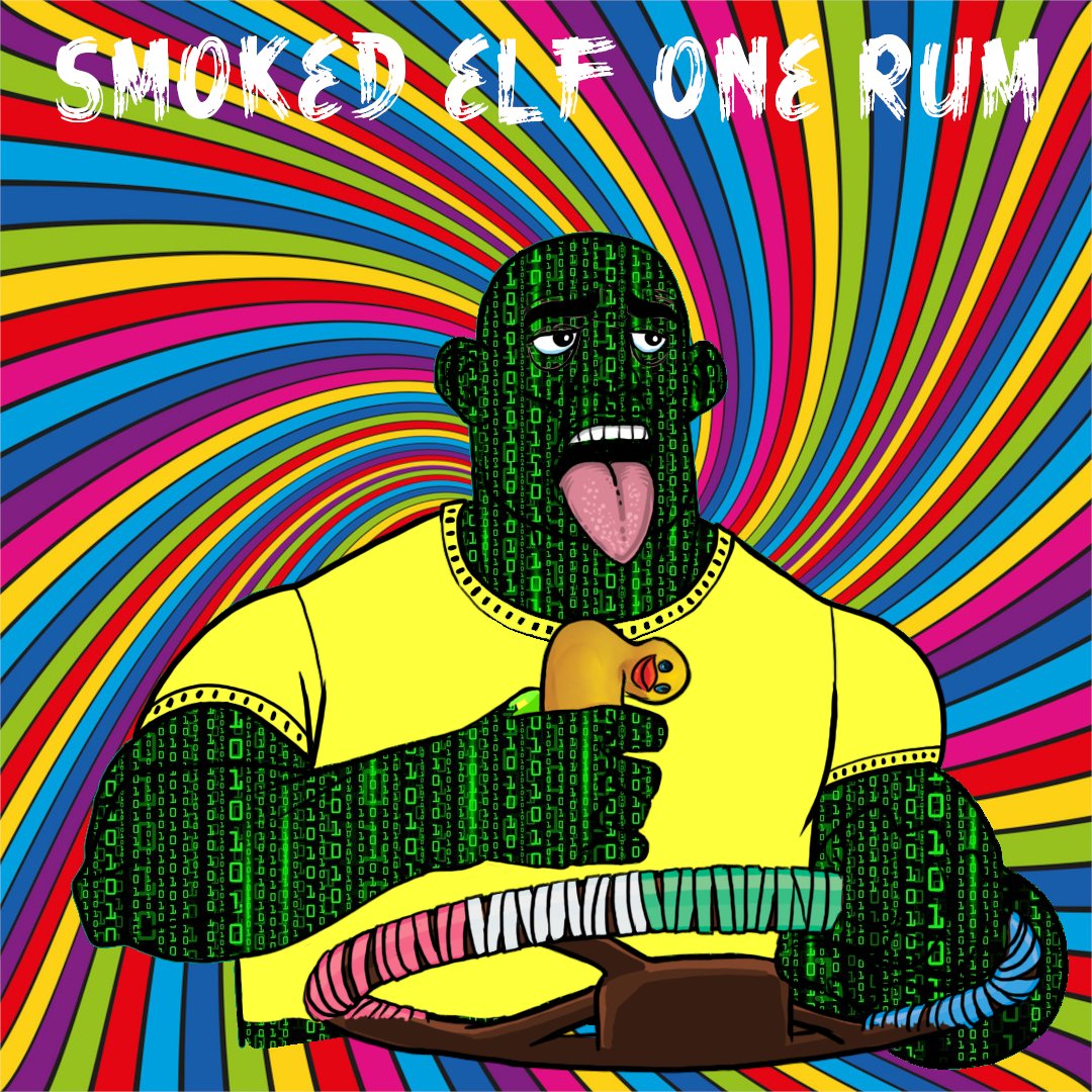freedomfreaks_'s tweet photo. Smoked Elf One Rum? #Freedom @elonmusk #nft #TruckFudeau https://t.co/CPY8FKI0as